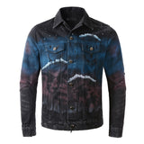Amiri Jacket Fashion Brand Personality Slim Fit Denim Jacket