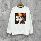 Purple Brand Sweatshirt Loose Crew Neck Sweater