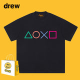 Drew T Shirts Smiley Face Symbol Printed T-shirt