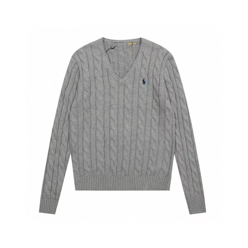 Ralph Lauren Knitted sweaters RL sweaters knitted sweaters top twist needles