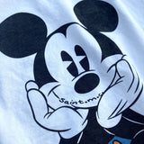 Mens Vintage T-Shirts SAINT MICHAEL CHO Mickey Print Old Vintage Wash T-Shirt