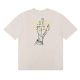 Gallery Dept T Shirts High Street Fashion Brand Gallery Dept Printed Cotton Short Sleeve T-shirt