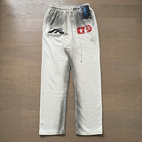 HS JacketsHS Hoodie & Pants Wash Old Vintage Men's and Women's Loose Casual Sweater Sweatpants