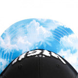Trendy flat brimmed hat adjustable spring autum
