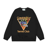 Casablanca Long sleeve T-shirt Print Crew neck Casual