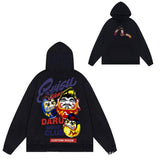 Evisu Hoodie print men and women