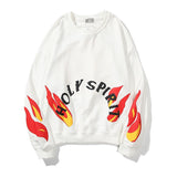 Jesus Is King Sweater Autumn And Winter Kanye Fashion Brand Men'S Clothing Letter Printing Men'S Round Neck Sweater