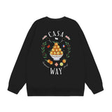 Casablanca Sweatshirts Autumn and Winter Sweater Men