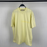 Fog Essentials T shirt Flocking Logo Loose T shirt