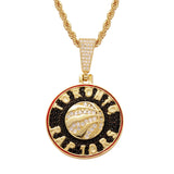 NBA Team Pendants Basketball Raptors Memorial Men