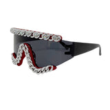 Trendy punk glasses y2k chain