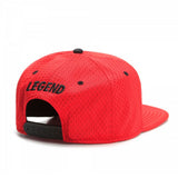 Trendy flat brimmed hat mesh quick-drying and breathable