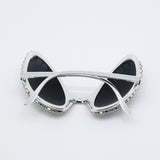 Trendy punk glasses funny alien