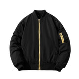Mens Vintage Jackets vintage baseball jacket padded bomber jacket