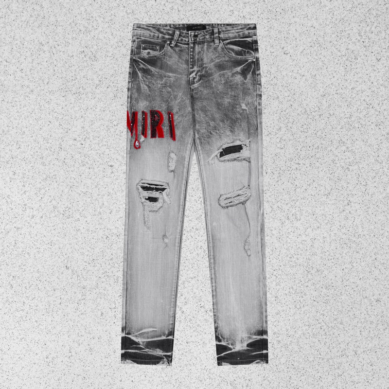 Amiri Jeans Trendy Casual Ripped Jeans