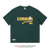 Men's T-Shirts Summer Short-Sleeved T-shirt Men's American Style Loose Versatile Casual