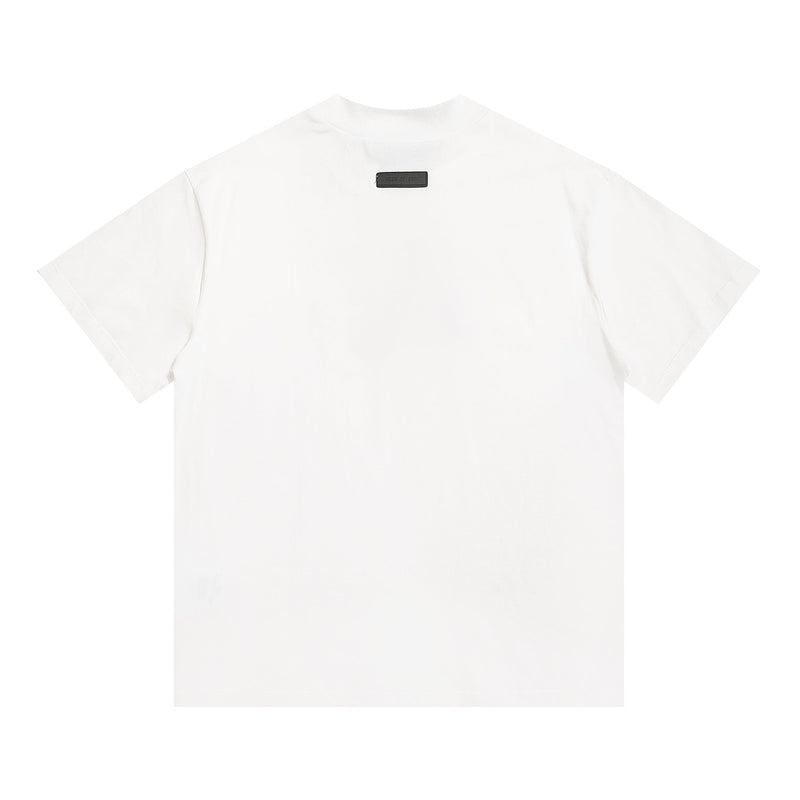 Fog Essentials T Shirts Spring/Summer FOG Pattern Crew Neck Short Sleeves