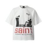 Men Vintage T-Shirts Saint Michael 
