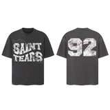 Men Vintage T-Shirts Saint Michael Tee Saint Tears