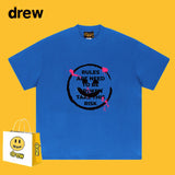 Drew T Shirts Short Sleeve Printed round Neck