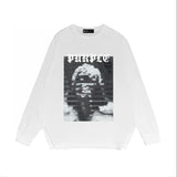 Purple Brand Long Sleeve T-Shirt Fashion Loose Long Sleeve Top