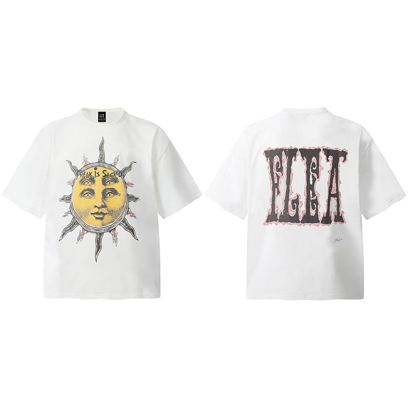 Men Vintage T-Shirts Saint Michael & Cactus Plant Flea Market