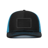 Trendy flat brimmed hat breathable sunshade