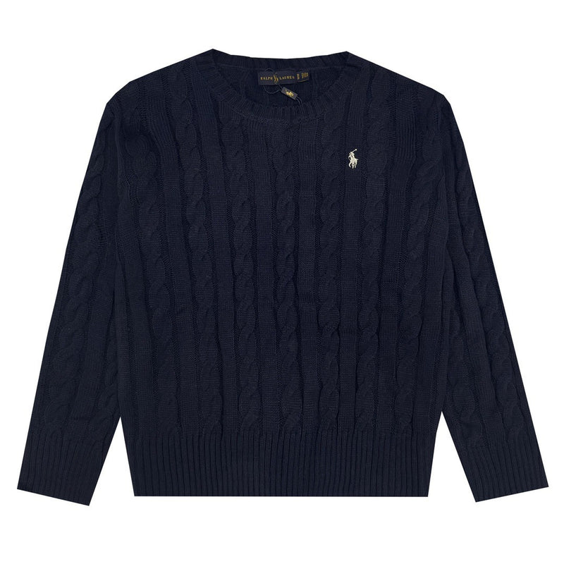 Ralph Lauren Knitted sweaters High Laflau War Horse Sweater Crew Neck Knitted Sweater Casual