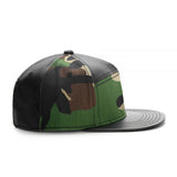 Trendy flat brimmed hat mesh adjustable sunshade