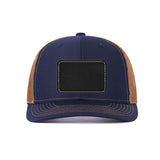 Trendy flat brimmed hat breathable sunshade