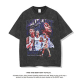Nba T-shirt Printed Short-Sleeved T-shirt