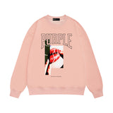Purple Brand Sweatshirt Loose Crew Neck Sweater