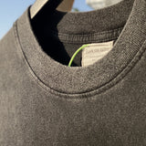 Mens Vintage T-Shirts SAINT MICHAELFOG White Dove Washed Short Sleeves