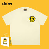 Drew T Shirts Short Sleeve Smiley round Neck Short Sleeve