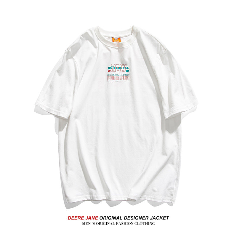 Men's T-Shirts Summer Short-Sleeved T-shirt Men's Loose Casual
