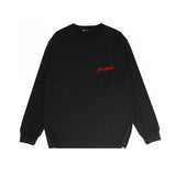 Purple Brand Long Sleeve T-Shirt Fashion Loose Long Sleeve Top