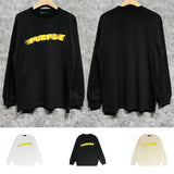 Purple Brand Long Sleeve T-Shirt Fashion Loose Long Sleeve Top