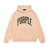 Purple Brand Hoodie Fashion Loose Hooded Sweater
