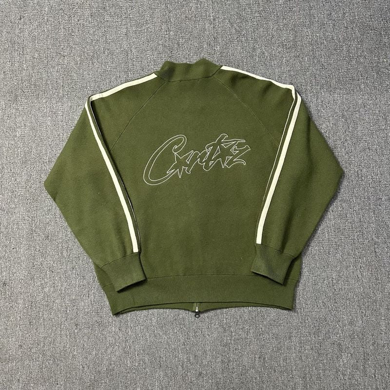 Corteiz Jacket Spring and Autumn Zipper Casual Retro