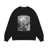 Purple Brand Sweatshirt Loose Crew Neck Sweater