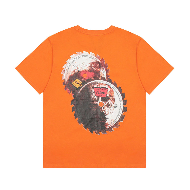Vlone T Shirt Spring Summer Gear Pattern