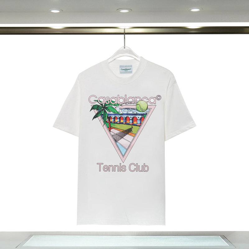 Casablanca T Shirts Rainbow Gate Alphabet