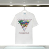 Casablanca T Shirts Rainbow Gate Alphabet