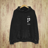 Purple Brand Distressed Hoodie Fashion Old Loose Hooded Sweater