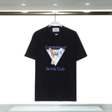 Casablanca T Shirts Fashion Casual Crew Neck Tee