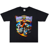 Rock Star T Shirt the Doobie Brothers Rock Band Washed Distressed T-shirt Short Sleeve Loose
