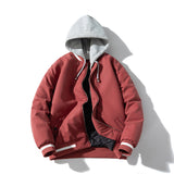 Men's Vintage Jackets Motorcycle Jacket Men's Autumn and Winter Cotton Jacket