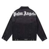 Palm Angels Jacket Spring and Autumn Angel Letter Coat Men