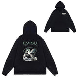 Evisu Hoodie Fushen hooded sweater autumn winter