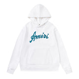 Amiri Hoodie AMI Embroidered Alphabet Personalized Logo Printed Hooded Sweater